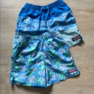 Used Boys 6 Vineyard Vines bathing suits
